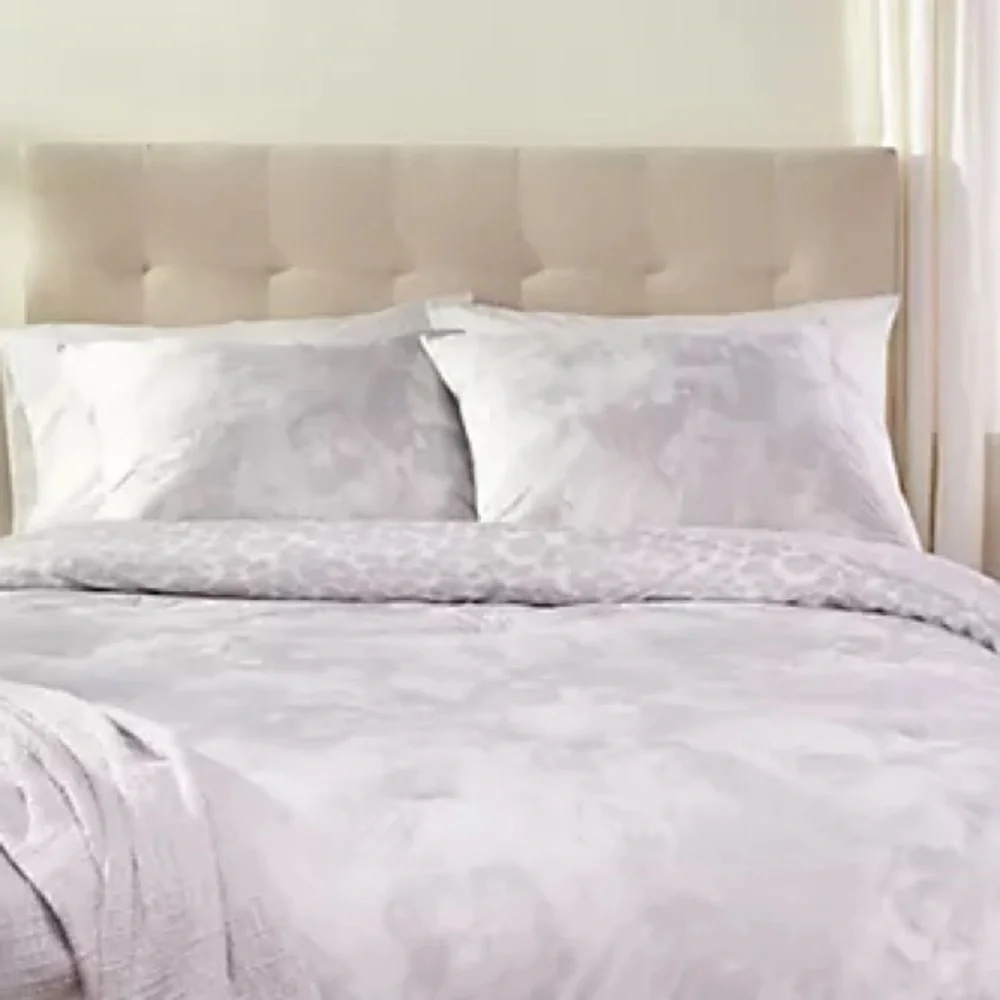 G.I.L.I. Reversible Animal Print Comforter Set | Snow Leopard | King